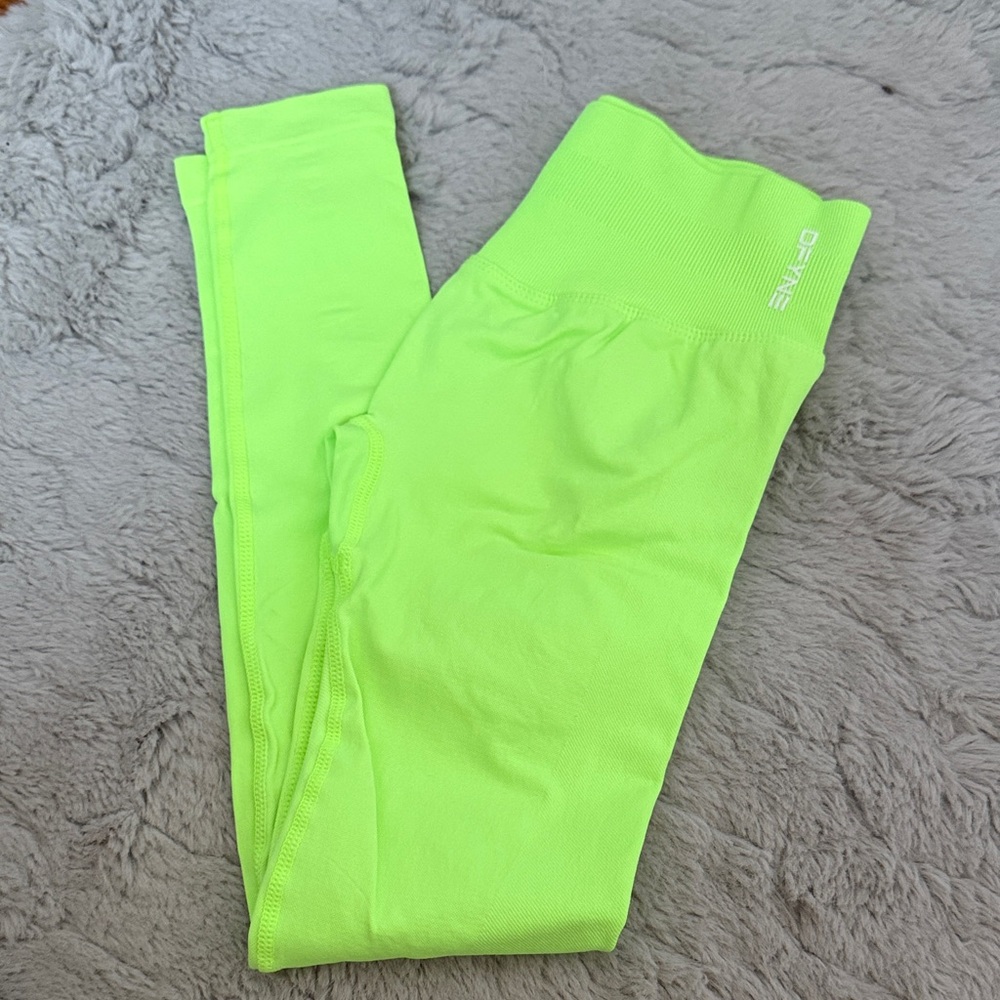 Vibrant Neon Green Leggings